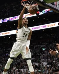 地球人谁能阻挡字母哥？希腊怪物摧毁联盟第一防守